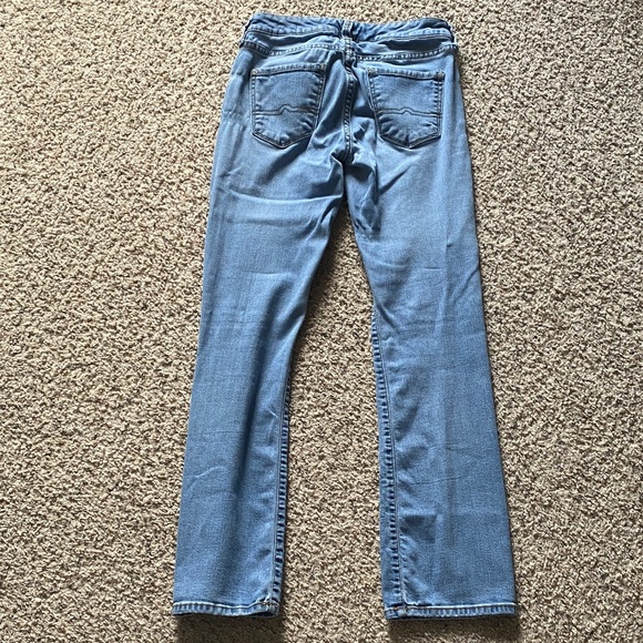 Women’s Arizona Jean Company Boot Cut Short Blue Jeans (Juniors) - Picture 14 of 16